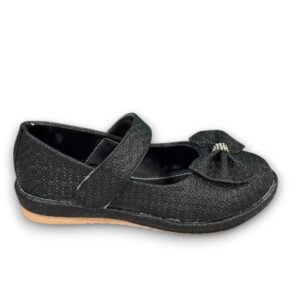 RJ FOOTWEAR,Kids Girls Bow Ballet Flat Ballerina,Comfort Cushioned Casual Shoes.
