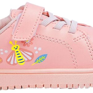 Max Girls Girls Printed Velcro Strap Casual Shoes Sneaker