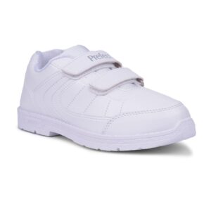 Liberty SCHOOLFUN Unisex School Uniform Shoes | PVC Sole School Shoes for Boys & Girls |Lightweight & Velcro School Shoes for Boys | School Shoes for Kids