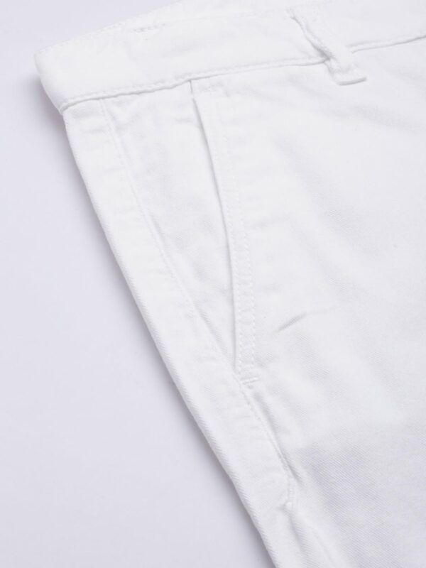The Indian Garage Co Men Slim Fit Solid Mid Rise Shorts - Image 7