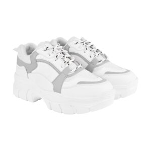 Shoetopia Women's & Girl's Transparent Block Heels Sandals