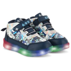 Redburg Kids LED Shoes, High Neck LED Sneakers, Casual Shoes for Boys and Girls