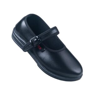 Titas Footwear Girls Black School Shoes