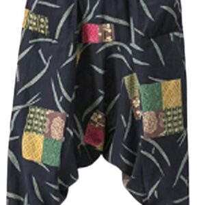 Whitewhale Men's Loose Fit Cotton Trousers