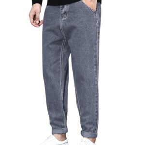 Ben Martin Men's Casual Stretchable Denim Tapered Fit Carrot Jeans_1