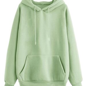 JUNEBERRY Women Sweatshirt with Hoodies, Fleece Material Full Sleeves Jumper Women Winter Wear, Hooded Neck Regular Fit Long Sleeve Womens Sweatshirt, Winter Wear for Women