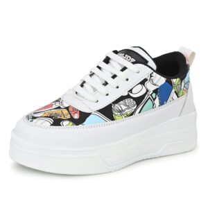 Prolific Women's Printed High-Top Sneakers