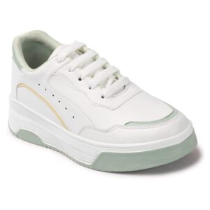 PrasKing Women Trendy Casual Sneaker Shoes Lightweight Soft & Comfortable with Extra Cushion Lace-Up Shoes for Women's & Girl's