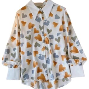GRECIILOOKS Shirt for Women | Women Shirt | Long Shirt for Women | Shirt Tops for Women | Oversized Shirt for Women