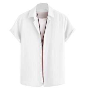 Lymio Men's Solid Regular Fit Shirt