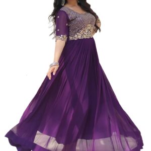 Fashion Basket Georgette Anarkali Gown for Women