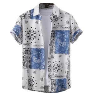 Lymio Men Stylish Slim Fit Printed Casual Shirt (Karrey)