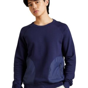 Amazon Brand - INKAST Men's Cotton Rich Heavy Weight Crew Neck Sweatshirt (Regular Fit)