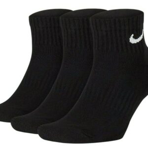 Maxcom Mens Womens Unisex Everyday Ankle Length Socks Sports Workout Lightweight Training Sock 3 Pairs(M,L)