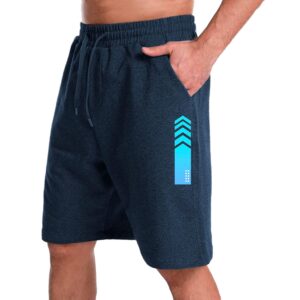 KART BLACK Plus Sizes Men's Cotton Knee length Shorts(XXL,3XL,4XL,5XL,6XL,7XL,8XL shorts) | Stripe Printed Shorts | Casual and Night Wear Mens Shorts