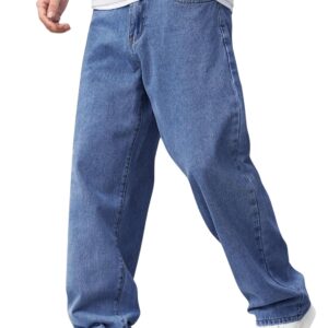 Lymio Men's Loose Jeans || Men's Jeans Pants || Denim Jeans || Baggy Jeans for Men (Jeans-06-07-08)