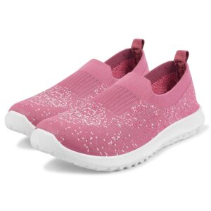 Extra Soft Flexible Memory Foam Women's Shoes for Walking Gym Training,Casual, Sports,Slip-On,Lightweight Athletics Slipon Running Sneaker for Ladies and Girls