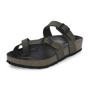 Centrino Mens 7312 Cushion Sliders/Slippers | PU Padding on the Footbed | Bounce Back Technology | Comfortable & LightWeight | Waterproof & Everyday Flip Flops for Gents