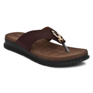 HEALTH FIT Diabetic & Orthopedic with Super Extra Soft Ortho Care Anti-Skid Doubleu Flip-Flops for women Slippers/Doctor Chappal & Footwear HF329