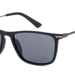 VINCENT CHASE EYEWEAR By Lenskart | Full Rim Square Stylish Sunglasses | Polarized And 100% UV Protected | Men & Women | Medium | LA S13159