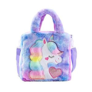 ADISA Unicorn Toddler Bag Princess Cute Crossbody School Bags Gift for Girls