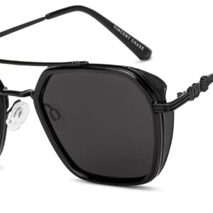 VINCENT CHASE EYEWEAR Unisex Adult Hexagon UV Protected Sunglasses
