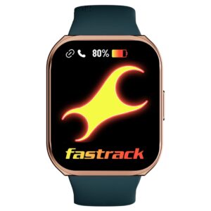 Fastrack Limitless FS1+ Smartwatch|Biggest 2.01" UltraVU Display|950 Nits Brightness|SingleSync BT Calling|Nitro Fast Charging|110+ Sports Modes|200+ Watchfaces|Upto 7 Day Battery - Copper