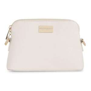 AEROPOSTALE Cailyn Women PU Sling Handbag - Ivory