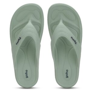 YOHO Drizzle Soft Slippers for Women | Mild Acupressure | Lightweight