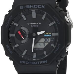 Casio G-Shock GA-B2100-1ADR Black Analog-Digital Dial Black Resin Strap Men's Watch Tough Solar Bluetooth G1241