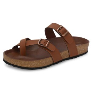 Centrino Mens 7312 Cushion Sliders/Slippers | PU Padding on the Footbed | Bounce Back Technology | Comfortable & LightWeight | Waterproof & Everyday Flip Flops for Gents