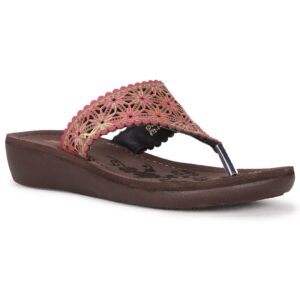 Bata Sandak Womens Mexico Laser Multicolor Slipper - 6 UK (6720112060)