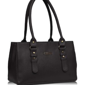 Fristo Women's Handbag (FRB-312_Black)