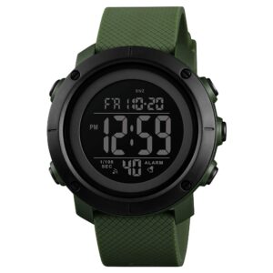 SKMEI Men's Digital Sports Watch 50m Waterproof LED Military Multifunction Smart Watch Stopwatch Countdown Auto Date Alarm
