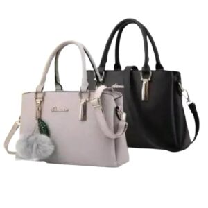 Women's Stylish Handbag Purse, Fashion Shoulder Bag for Ladies and Girls Combo Of -2