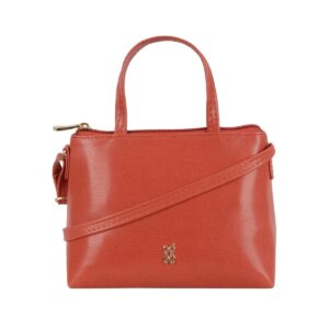 Baggit Women Red Satchel Handbag Xs Size | Ladies Stylish Casual Purse Bag