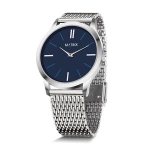 Matrix Signature 2.0 Two Hands & Cut Glass with Chain Strap Analog Watch for Men & Boys