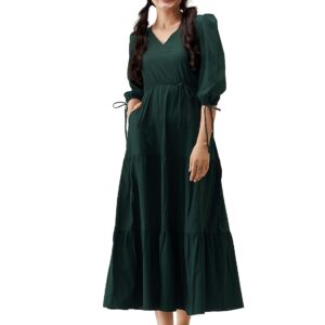 AASK Women Fit and Flare Dress