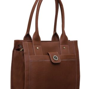 Fostelo Women's Vegan Leather Ocean Side Handbags Shoulder Hobo Bag Ladies Purse (Large)