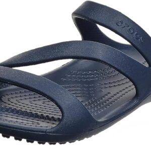 Crocs womens Kadee Navy Sandal - 4 UK (W6) (206756)