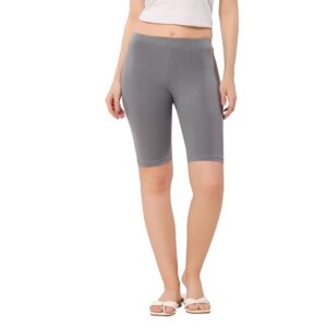 TRASA Women's Cotton Fashion Biker Workout Cycling Shorts, Avialable Sizes: S,M,L,XL,2XL,3XL