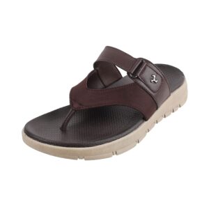 Mochi Men's Strappy Faux Leather Comfort Stylish Sandals