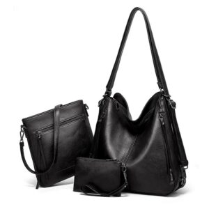 SHOPO Handbags for Women combo | Soft PU Leather | Attractive Ladies Purse | Bags for Women with Long Strap and Wallet (3 in 1)