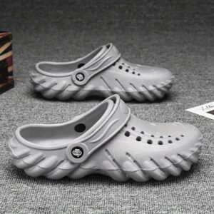 Kraasa Extra Soft Men's Classic Casual Sports Clogs/Sandals with Adjustable Back Strap for Adult | Comfortable & Lightweight| Stylish & Anti-Skid| Waterproof & Everyday Use Mules for Gents/Boys