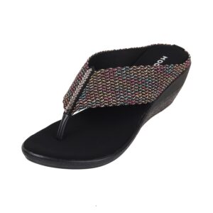Mochi Women Ethnic Wedge Sandal