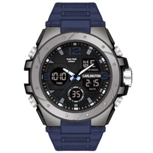 Carlington Resin Endurance Analog-Digital Sports Watch for Men and Boys - CT9105 Series One
