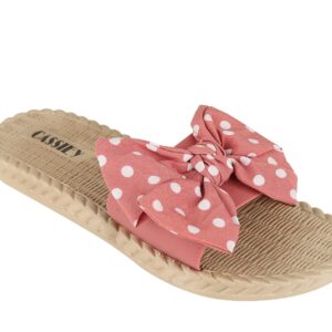 CASSIEY Women's Fashionable Flip Flop, Comfortable Stylish Slip-on Slipper Open Toe Flats for Women and Girls