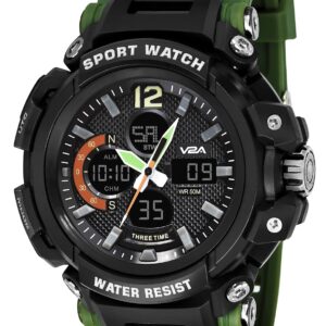 V2A Chronograph Analogue and Digital Sports Watch for Men | Watch for Men | Wrist Watch for Men | Mens Watch | Watch