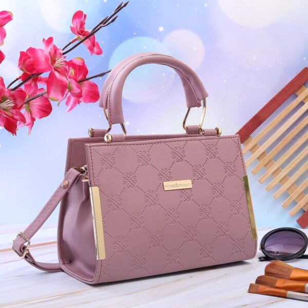 ROSS BROWN Synthetic Leather Women's Satchel Bag | Ladies Purse Handbag | Women bags -Mini - Image 5
