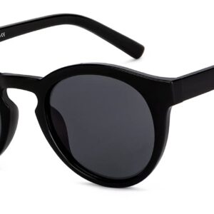 Vincent Chase By Lenskart | Havana | Full Rim Round | Polarized and 100% UV Protected | For Men & Women | Small | VC S14596
